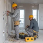 تركيب الاعمال الكهربائية