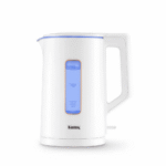 كاتيل تانك Safe Touch زجاجية – 1.5 لتر – 1500 وات – إطار روز جولد – (DG-2338) – ضمان عامين